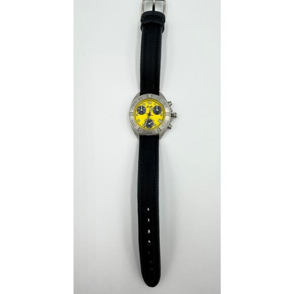 Vintage Belair Swiss Quartz Chronograph Diver Swiss Wrist Watch NEW BATTERY main image 11